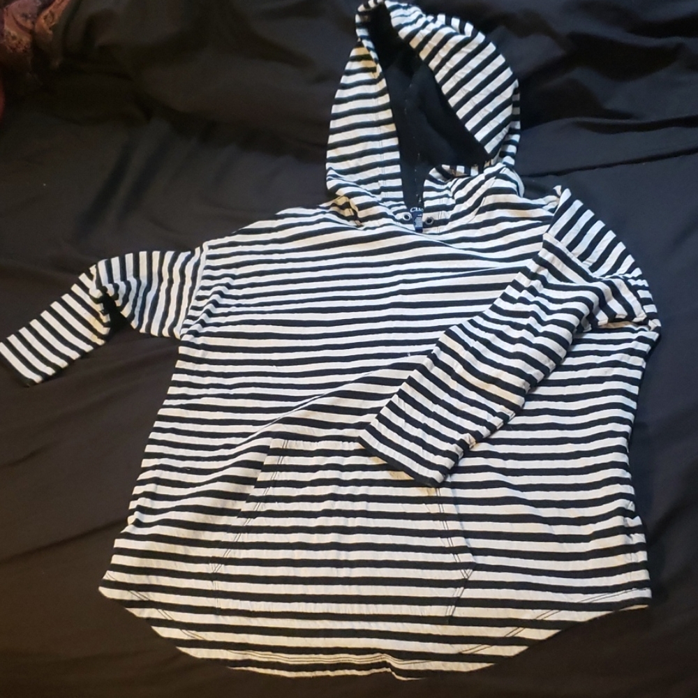 Striped hoodie